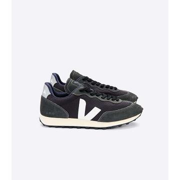 Men's Veja RIO BRANCO ALVEOMESH Running Shoes Black | ZA 162UZG